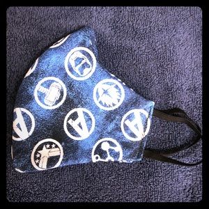 3 layer face mask (avengers)
